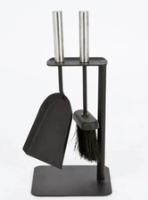 Inglenook 3 Piece Companion Set Black/Stainless Steel