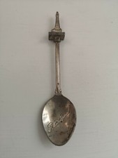 Blackpool Decorative Silver Plated Spoon - WAPW - Souvenir, Novelty