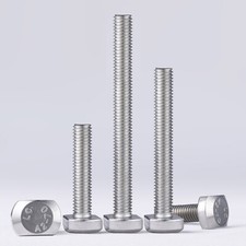 M10 M12 T Slot T Bolts Stainless Steel T Hammer Head Screws For Punching Machine