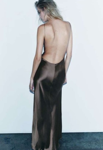 Zara slip dress dark - zara,