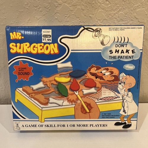 Vintage 1991 surgeon game - surgeon,