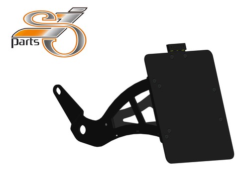 License plate holder side - license,