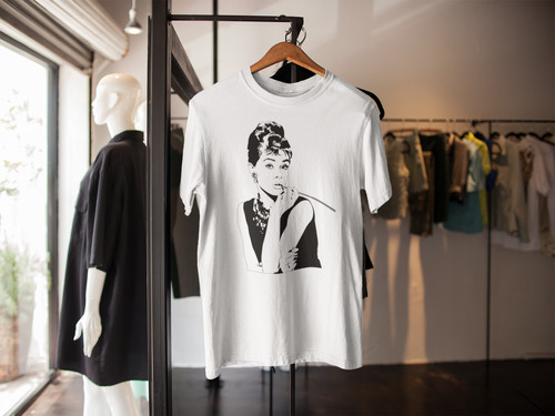 Audrey hepburn shirt - hepburn, t