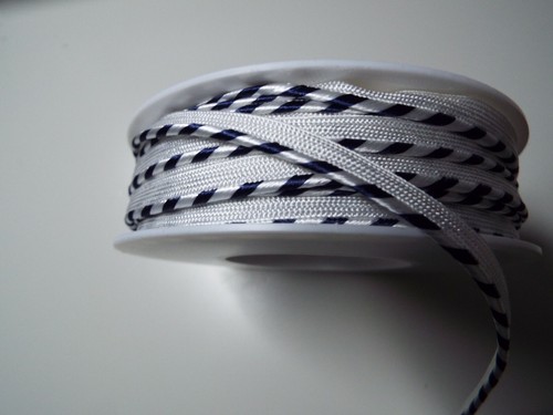 White navy piping - 2m,