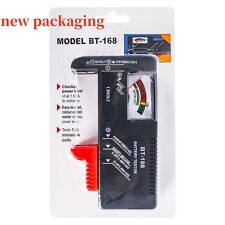 Handheld Universal Analogue Battery Tester Tool 1.5V AA AAA C D 9V Button Cell
