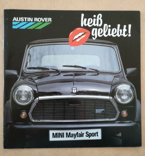 1987 austin rover mini mayfair - austin,
