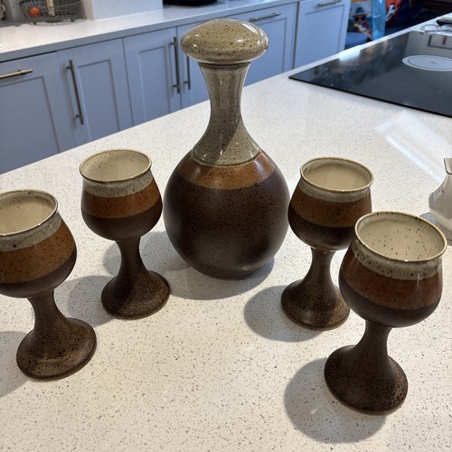 Vintage iden pottery rye - pottery,