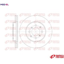 2x BRAKE DISC 61357.10 FOR