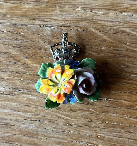 1937 coronation brooch - 1937,