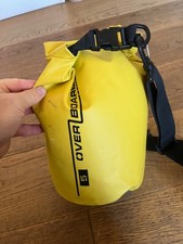 yellow robust waterproof Overboard 5 l dry bag