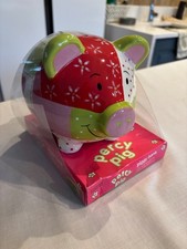 M&S PATCHWORK PERCY PIG PIGGY