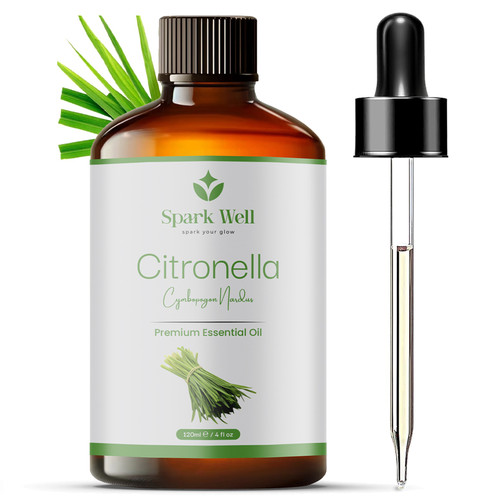 Citronella essential oil 120ml - citronella,