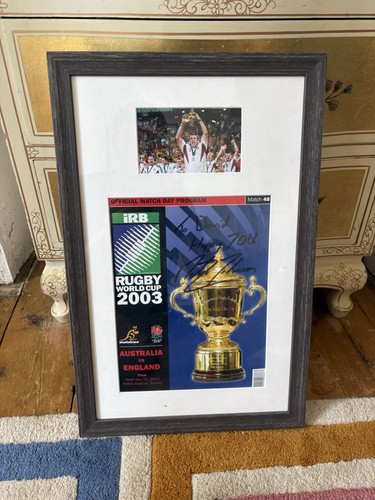 Martin johnson signed england - martin,