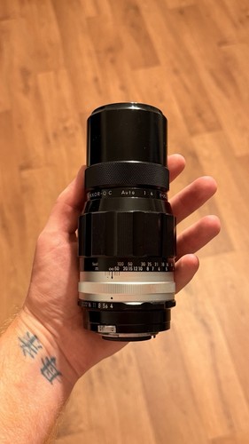 Nikon nikkor 200mm f4 - nikon, q.c