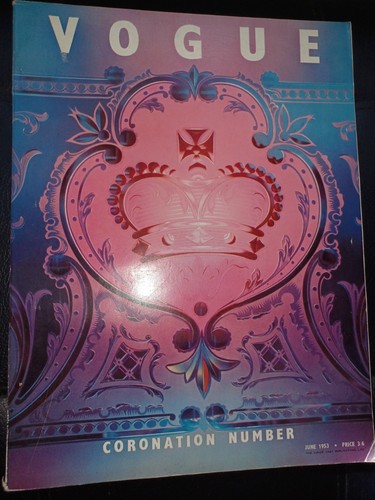 Vogue magazine coronation - magazine,