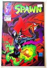 SPAWN #1 KEY 🔑 (1992) 1.95c