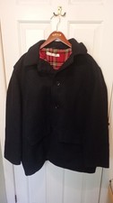 Vintage Greenham Tool Company - Donkey jacket with tartan lining - chest size 46