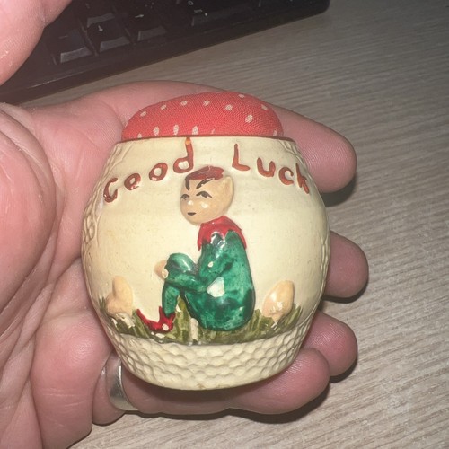 Vintage cornish pixie pottery - vintage,