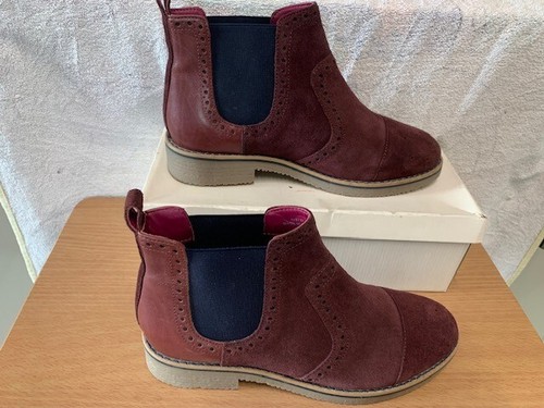 White stuff burgundy suede - stuff,