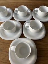 ROSENTHAL 6 X COFFEE CUPS & SAUCERS LANKA SUOMI MODERNIST