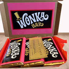 Wonka Chocolate Bar + Golden