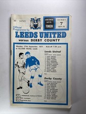 Leeds United v Derby County;  27th September 1971