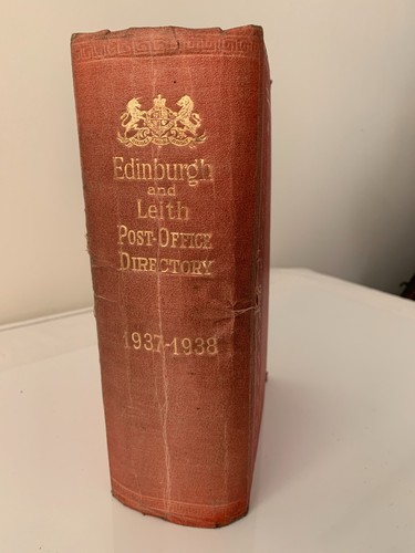 Vintage 1937 edinburgh - vintage,
