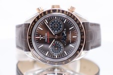 Omega Speedmaster Moonphase 18K Rose Gold & Steel 304.23.44.52.13.001 Boxed