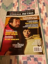 CINEMA RETRO MAGAZINE 63 ROGER MOORE NORTH SEA HIJACK