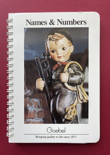 1984 hummel goebel telephone - goebel,