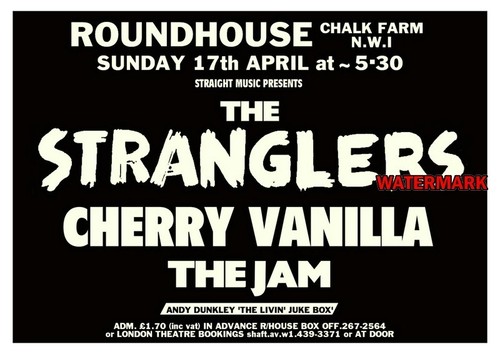 The stranglers gig poster - the,