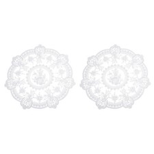 2Pcs Retro Lace Placemats