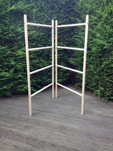 Wooden airer two panel - airer,