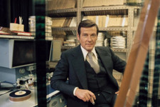 British actor Roger Moore  4x6