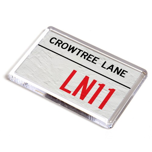 Fridge magnet crowtree - fridge, lane
