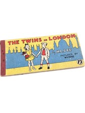 The Twins In London Vintage Children's Book by H L Gee Illustrated