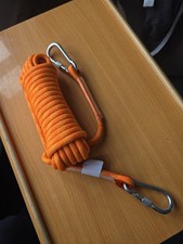 10mm x 10mtr Climbing Rope Safety Utility Rope Static Rope for Rock Climbing