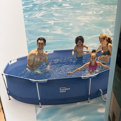 10ft metal frame swimming - metal,