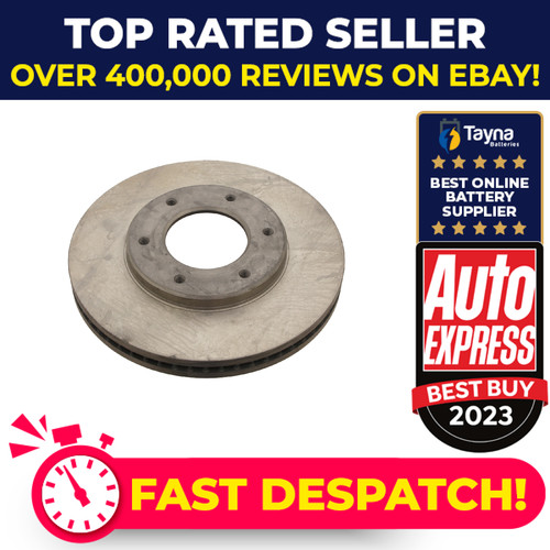 Brake discs pair vented - 2x,
