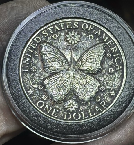 Hobo nickel folk art engraved - nickel,