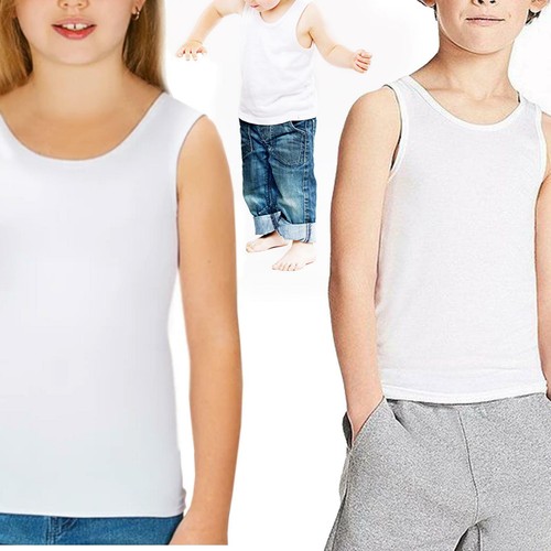 Kids 100 cotton vest soft - cotton,