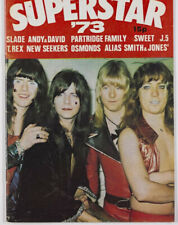 The Sweet Marc Bolan Osmonds New Seekers Partridge Family SUPERSTAR MAGAZINE 70s