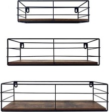 Floating Wall Shelves Set of 3