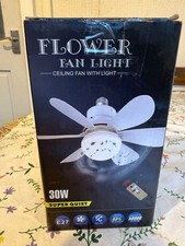 Flower Fan with light