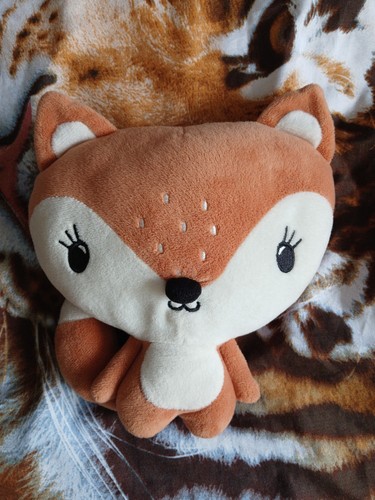 Home orange white fox - white,