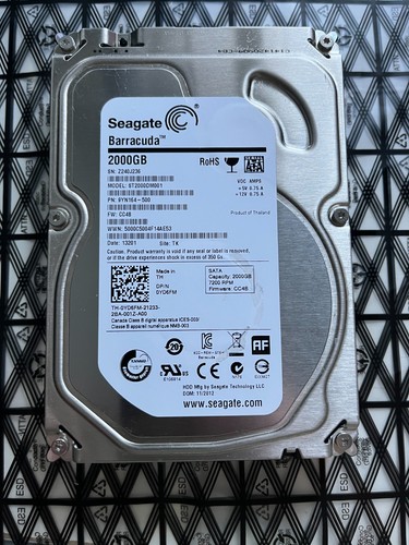 Seagate barracuda st2000dm001 - seagate,