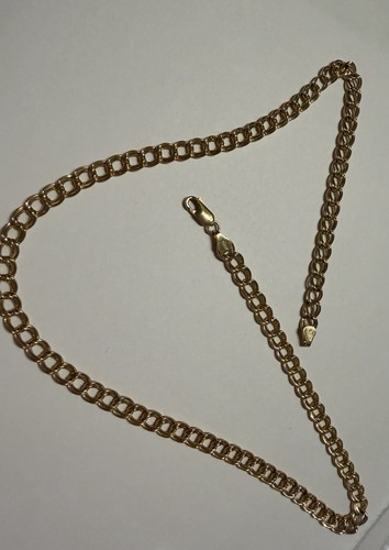 9ct gold hallmarked double - gold,