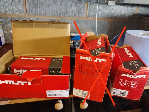 Hilti nails 14mm and 20mm - hilti,