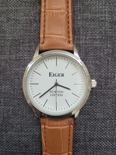 Eiger mens quartz wristwatch - eiger,