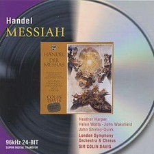 Sir Colin Davis : Handel 